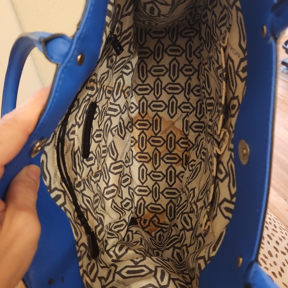 Rebecca Minkoff Staffiano Leather Royal Blue Tote - Picture 6 of 16